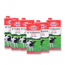 波兰 进口牛奶 日昇（MLEKOVITA）全脂牛奶1L*12盒