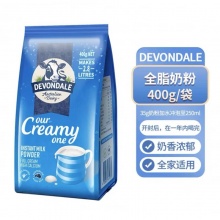 德运Devondale 脱脂高钙奶粉1kg